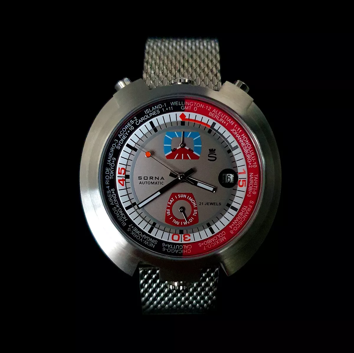 Sorna gmt automatic sale