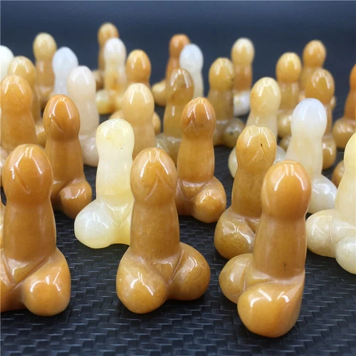 Wholesale Natural mix mini Penis Carved quartz Crystal Massager Wand Healing - Picture 254 of 296