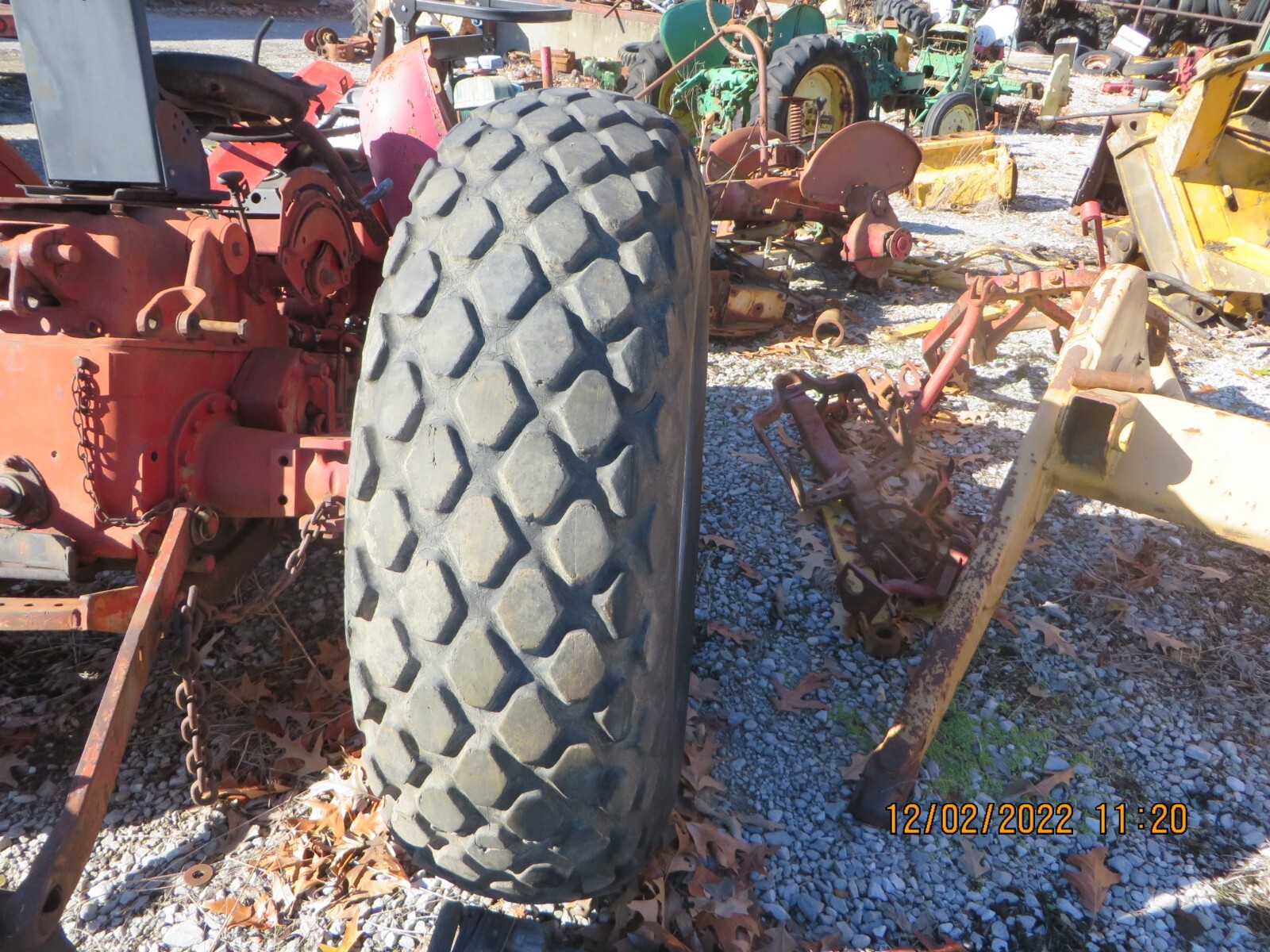 Farmall Tractor Rear Rim IH FARMALL 424,2424,444,2444, & MORE TRACTOR REAR RIMS & TIRES ONLY | eBay