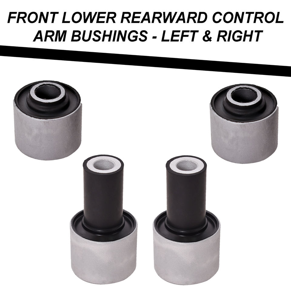 TRQ Front Control Arm Bushing Kit – 10-Piece Set For Lexus LS460 / LS600H RWD (2007-2016)