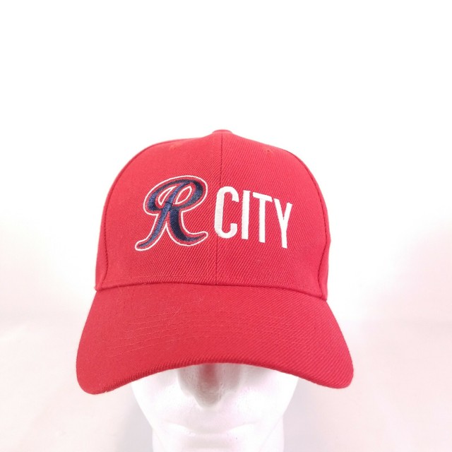 Rainiers embroidered R City Red Baseball cap hat Adjustable Minor H1 eBay