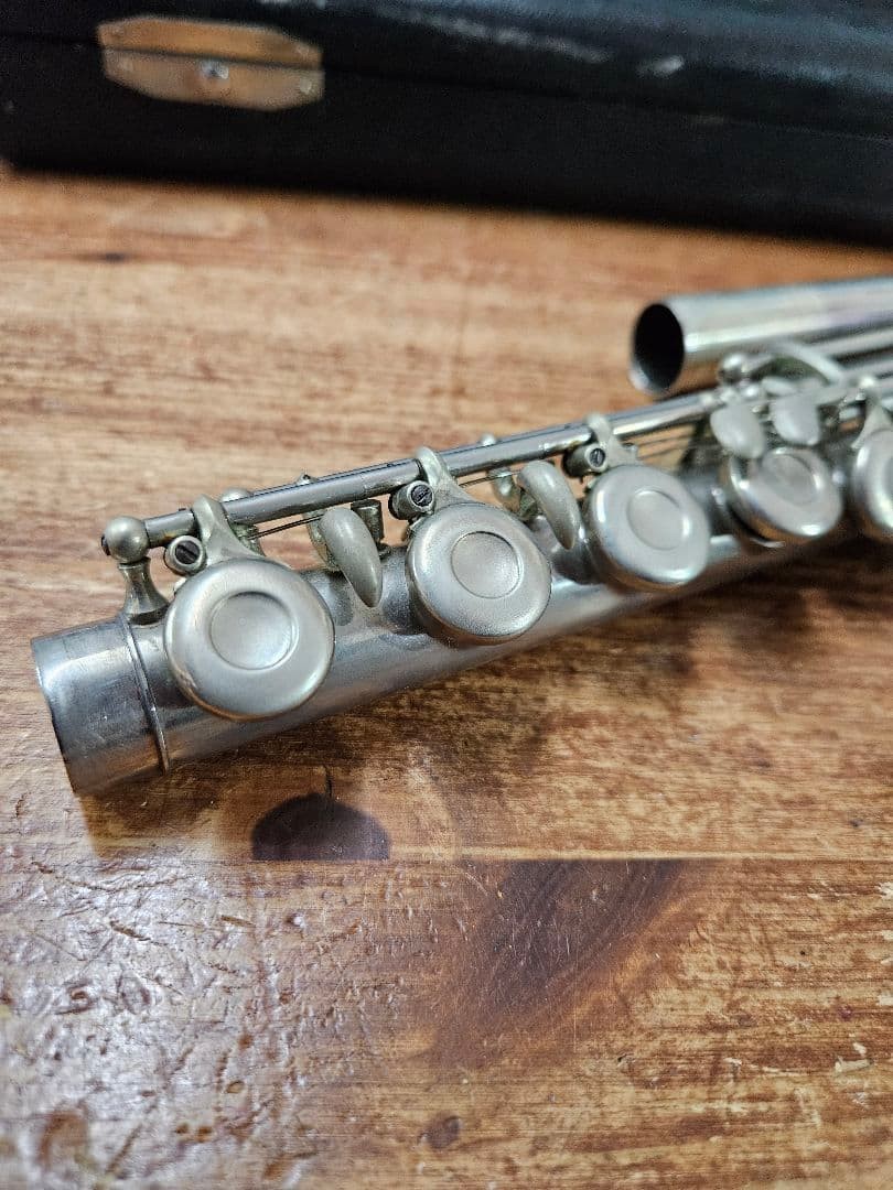 ムラマツ Prima Silver刻印 フルート 銀製 約428g ムラマツ Prima