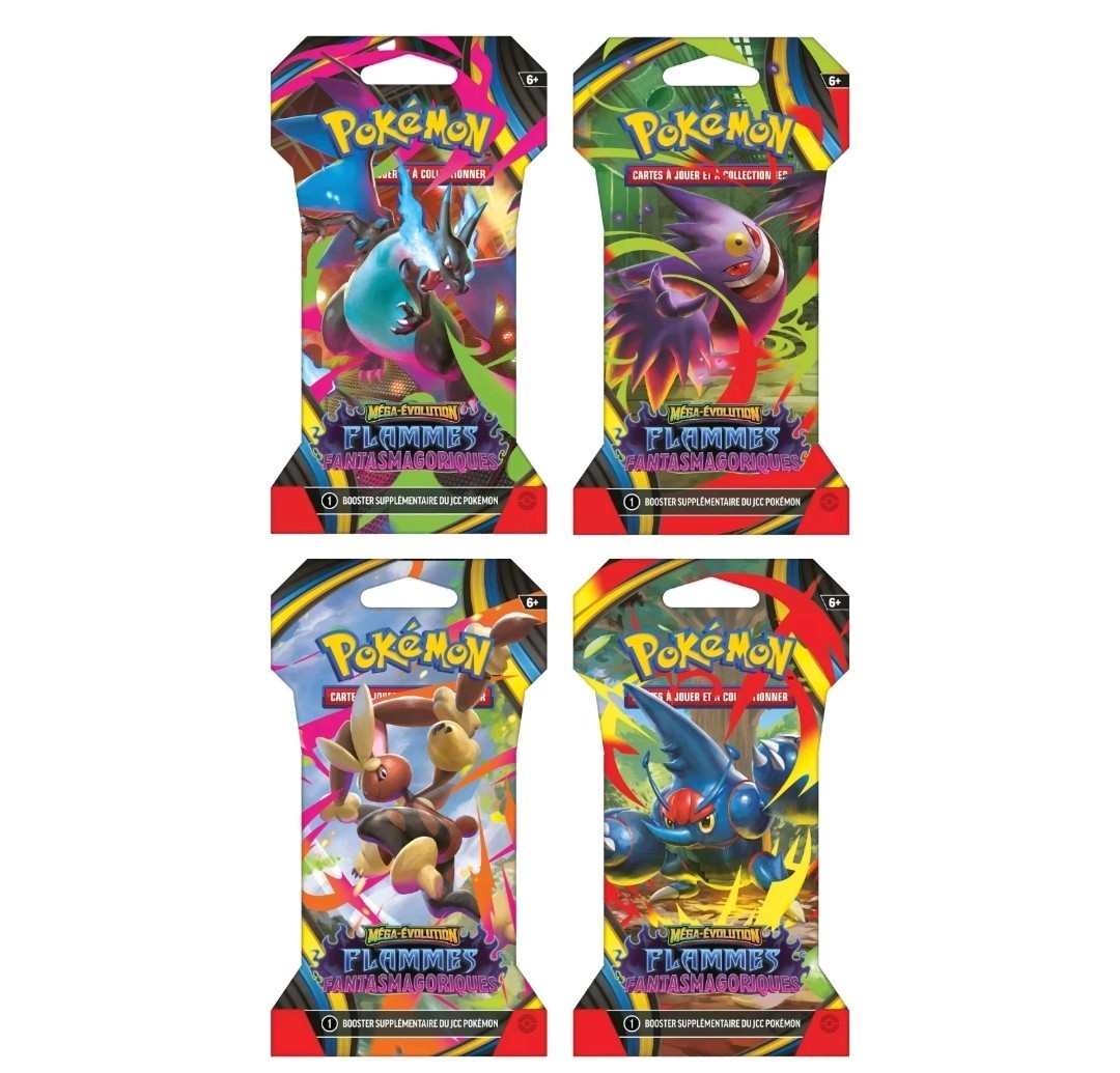 Pokémon – Blister– Flammes Fantasmagoriques – ME02 – en français