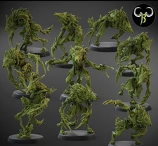 Feral Spirit Claw X5 28mm Fantasy Elven Wood Monster Infantry