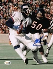 Mike Singletary Signed Autographed Chicago Bears 8x10 Photo JSA WITNESS COA #1