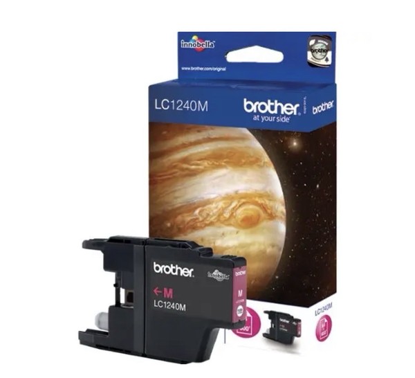 Original Brother LC1240M Druckerpatrone Magenta Neu-image