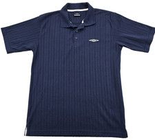 Polo Umbro uomo blu navy manica corta M 38/40 misto cotone ufficiale