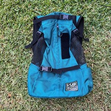 K9 Sport Sack Trainer Dog Carrier Backpack Medium M Green Teal Adjustable