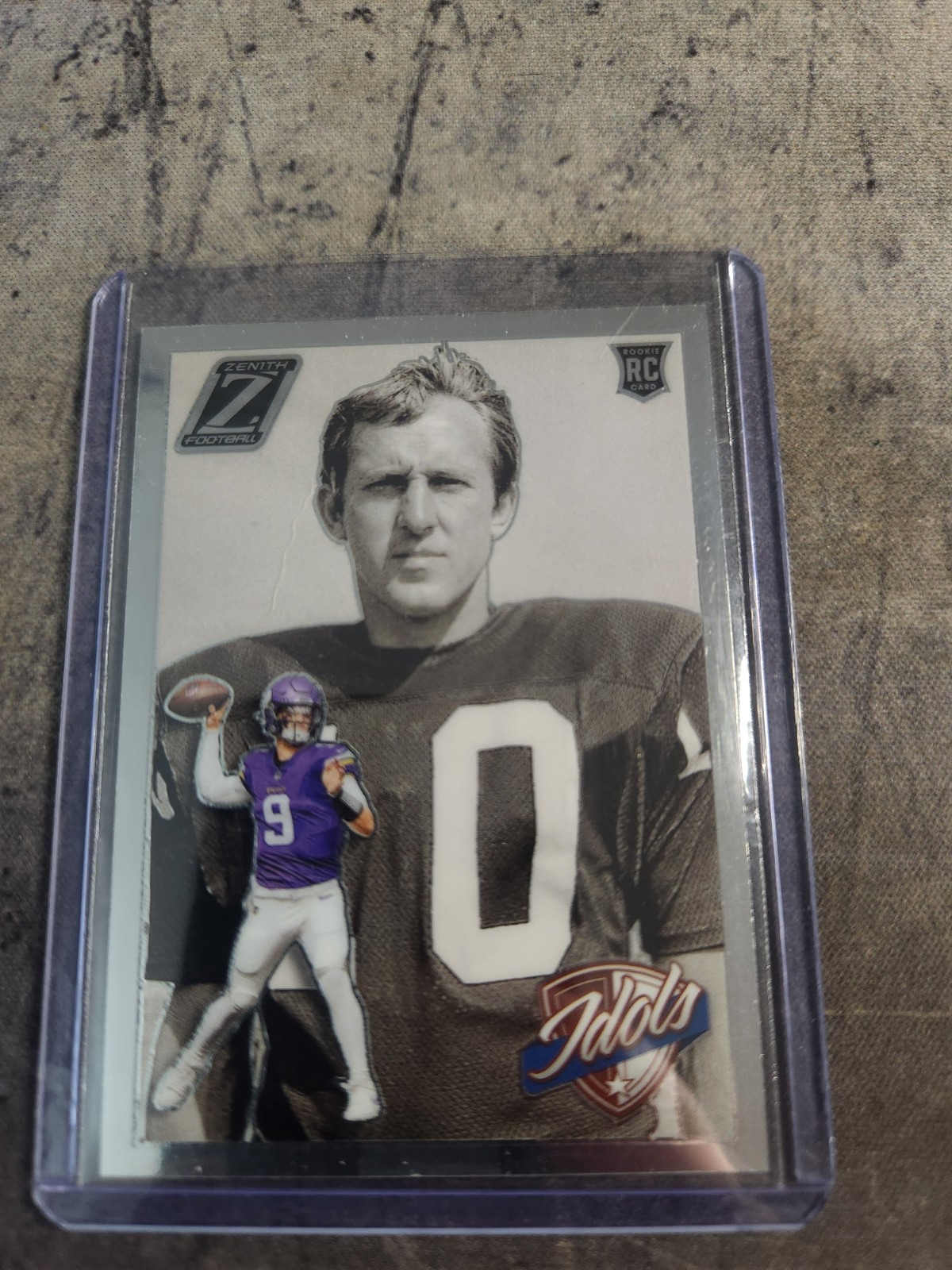 JJ McCarthy Panini Zenith Splash #9 Base