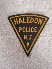 Vintage Haledon Police, New Jersey