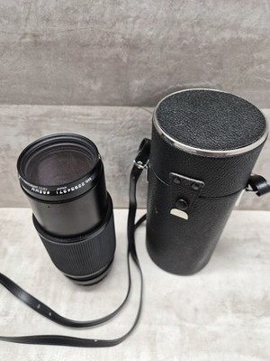Vivitar 80-200mm f/4.5 Auto Zoom Lens Pentax K PK Mount + Hard Case & Filter