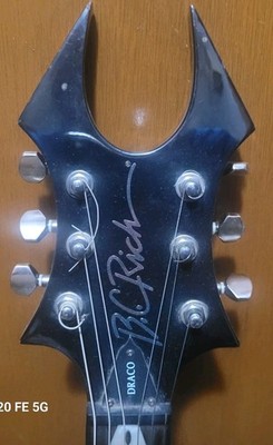 BC Rich Draco, rare, a bit imperfect, OVERALL good cond, READ