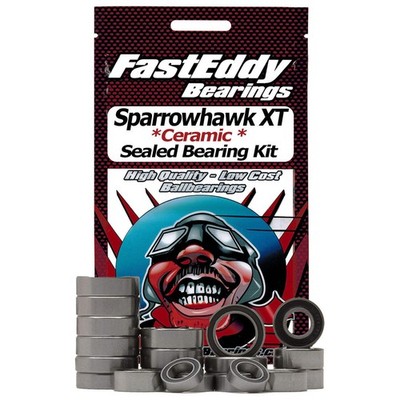 Thunder Tiger Sparrowhawk XT Ceramic Rubber Sealed Bearing Kit