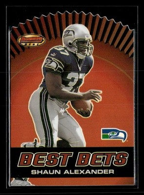 2000 Bowman's Best #B5 Shaun Alexander Best Bets