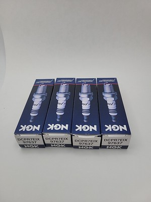 NGK SPARK PLUGS 97637 Iridium IX Spark Plug DCPR7EIX Box Of 4 NEW 