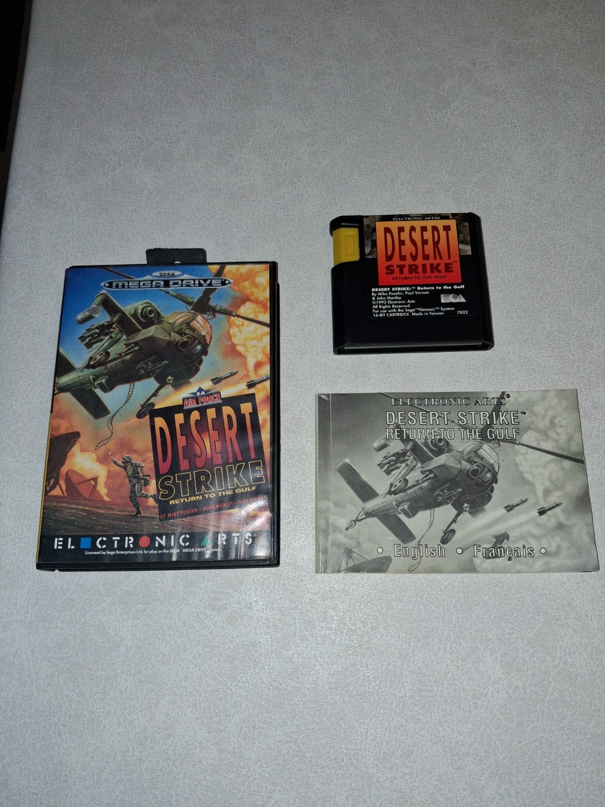 Desert Strike : Return To The Gulf Complet SEGA Megadrive