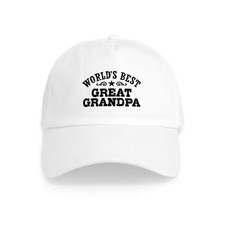 CafePress World's Best Great Grandpa Cap Classic Baseball Cap 966693758