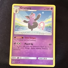 Grumpig 42/111 Uncommon | Crimson Invasion | Pokemon Card New Rare