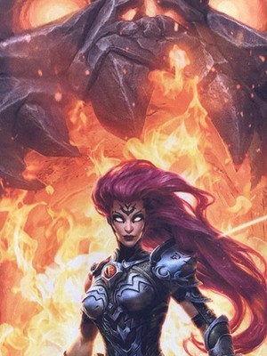 Darksiders 3 Wandteppich aus der Collectors Edition