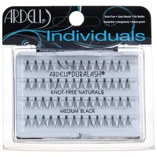 6 Pack Ardell Individuals False Eyelashes Set, Medium Black, 56 Ct