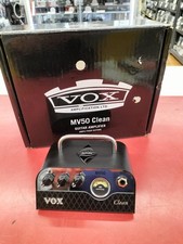 VOX MV50-CL Clean Boutique Guitar Amp Head - Ultra-Compact Tube Tone