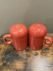 Fiestaware HLC USA Salt & Pepper Shaker With Stoppers 4.5” tall