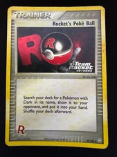 Rocket's Poké Ball 89/109 EX Team Rocket Returns Reverse Holo Stamped on eBay