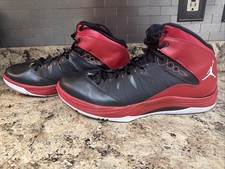 Nike Jordan Prime Fly 599582 008 Black Gym Red Basketball Sneakers Shoe Size 14