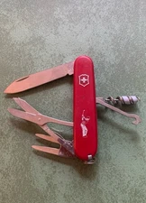 Victorinox GOLFER Swiss Army Knife Red 91mm Vintage Rare