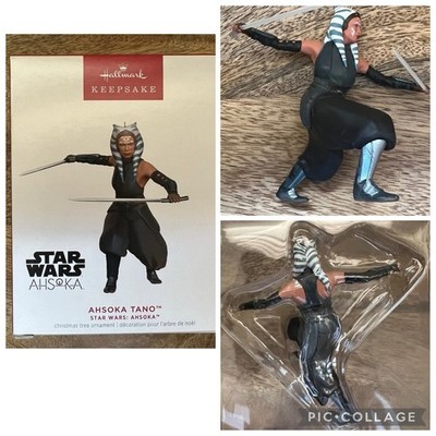 2023 Hallmark Keepsake Disney STAR WARS AHSOKA TANO Christmas Ornament New
