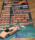 Vintage Hot Wheels Car Poster Collection  from 1990's