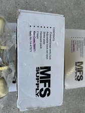 7 ea key code 76667 MFS Dead bolt door Lock Polished Brass locks