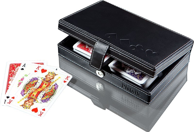 9001890280399 Открытки Люкс в коробке из экокожи Piatnik 11990₽