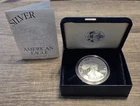 1 - 2002 W American Eagle One Ounce Proof Silver $1 Dollar Bullion Coin