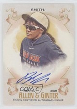 2021 Topps Allen & Ginter's Full Size Auto Bianca Smith #FSA-BS Auto x0y