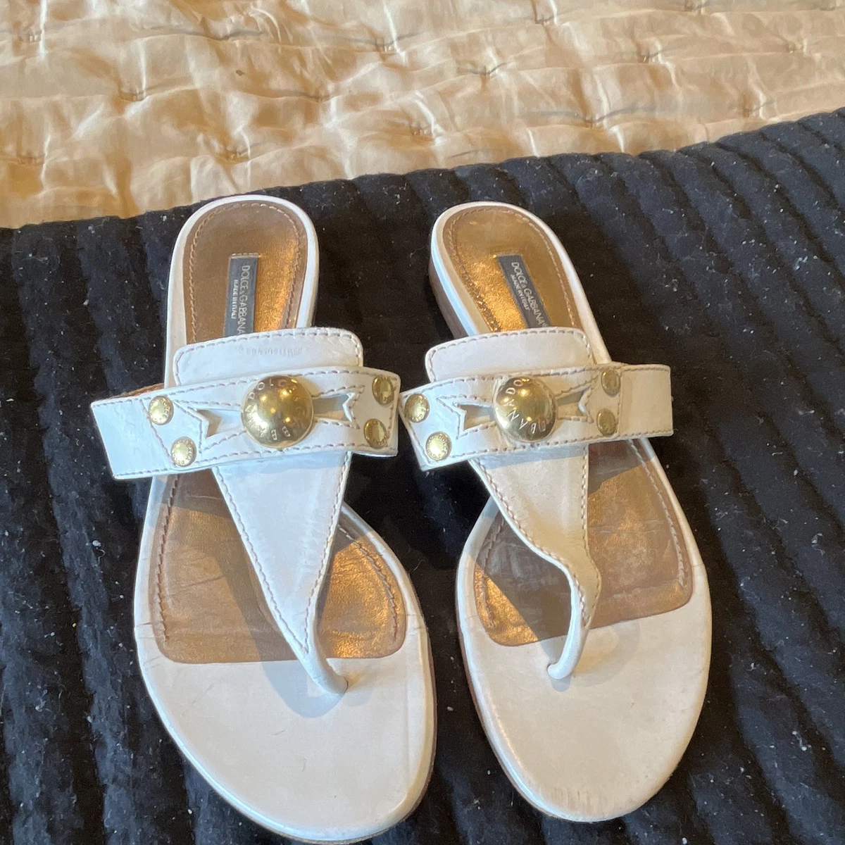 Dolce&Gabbana Thong Sandals for Women for sale | eBay