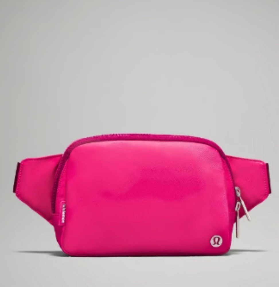 Lululemon Everywhere Belt Bag large 2L Raspberry Coulis Berry Crossbody NWT