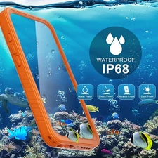 For iPhone 17 Pro Max/17 Pro Waterproof Case Magnetic Shockproof Military Cover