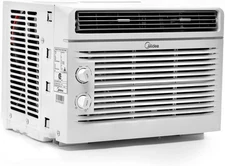 Midea 5,000 BTU Window Air Conditioner, Mechanical, White MAW05M1YWT