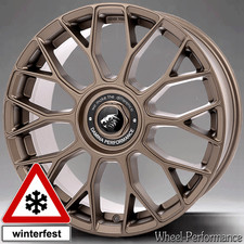 18 Zoll DX10 Alufelgen 8x18 5x108 ET45 matt bronze für Citroen DS Opel Peugeot