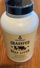 Ancestral Supplements Grassfed Beef Liver - 180 Capsules Exp 12/2027 New Sealed