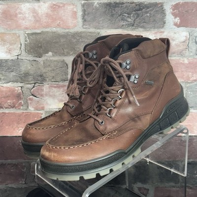 ECCO Track 25 Mens Size (10)44 Gore-Tex Mid Hiking Waterproof Leather Boots