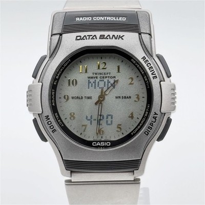 CASIO Data Bank FKT-2000 Wave Ceptor Digitaluhr AB Zustand