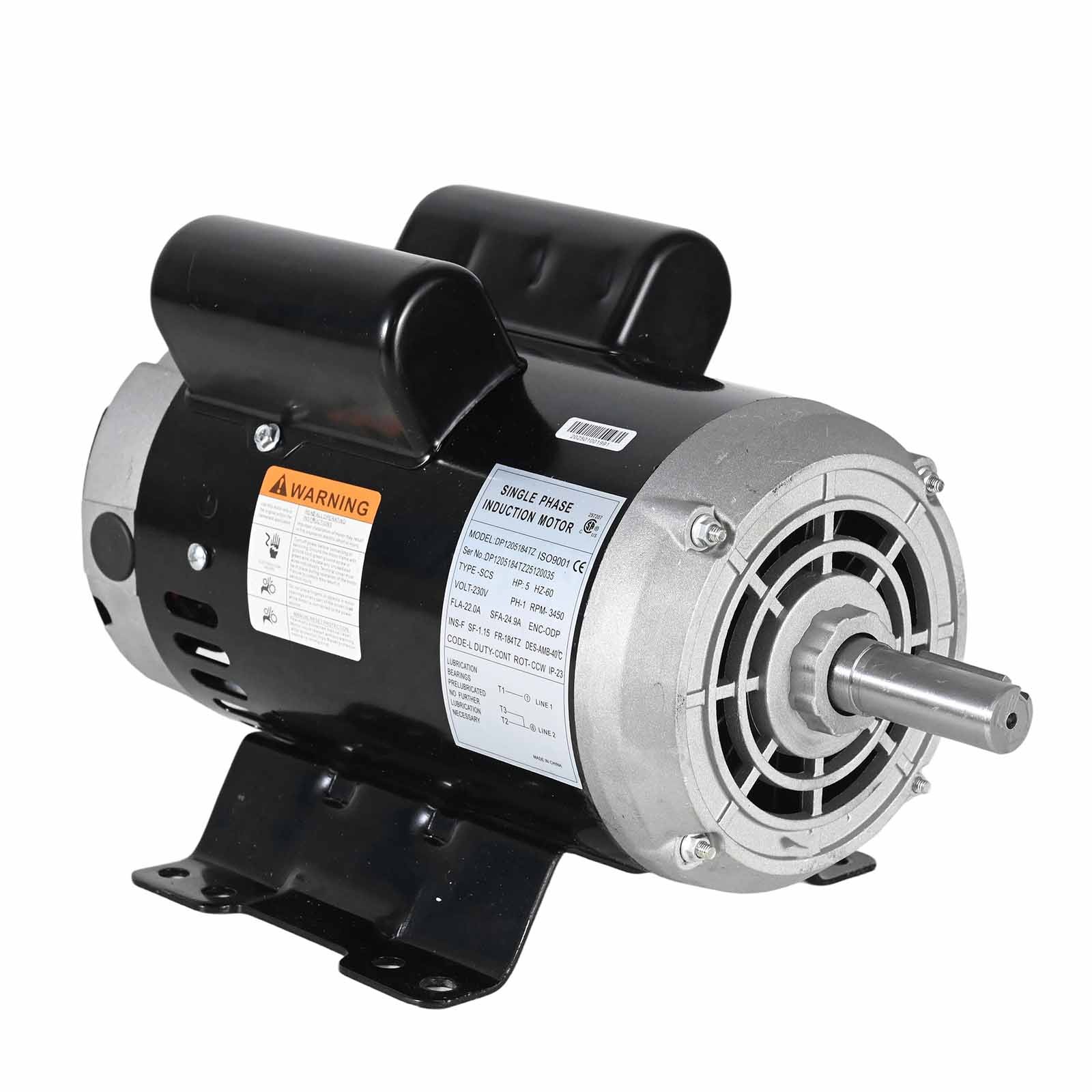 5HP Air Compressor Motor 23378805 54421193 for Ingersoll Rand 230V 3450 Rpm USA