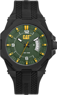 CATERPILLAR Mens Watch ''Octa'' Black/Green (LM.121.21.337)