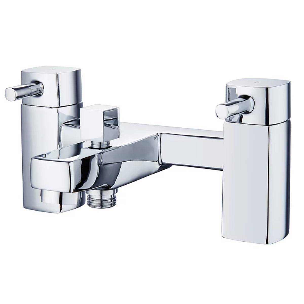 Chrome Bath Shower Mixer Tap High Quality Brass Shower Head & Hose Not Included