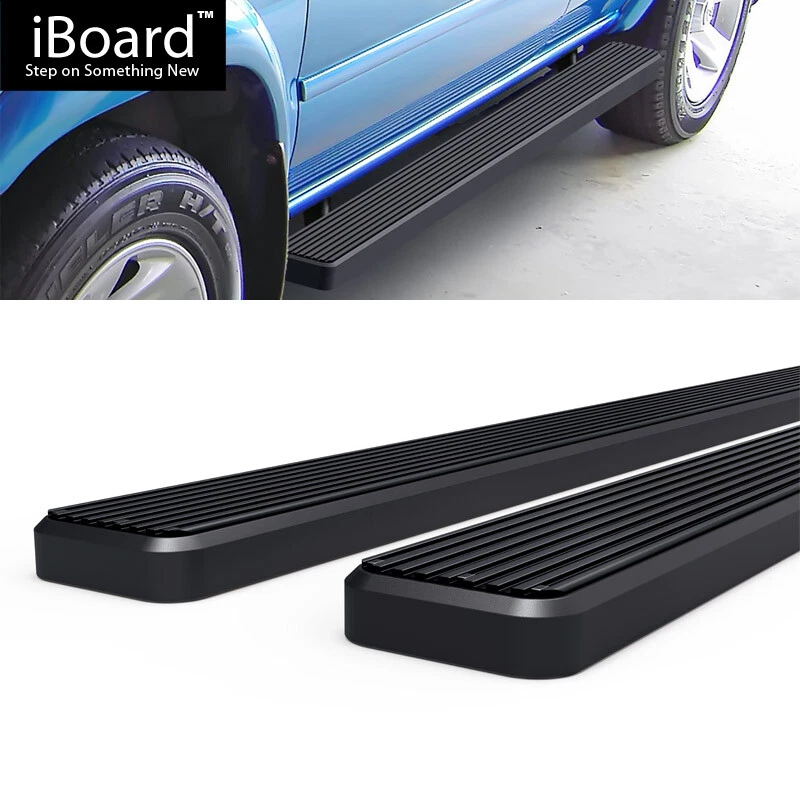 Running Board Side Step Nerf Bars 5in Aluminum Black Fit Nissan Pathfinder 99-04 Foto 2 de 4
