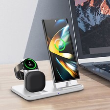 US 3In1 Fast Charger Charging Station For Samsung Galaxy Watch 8/Ultra/7 S25 S24