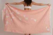 Dolphin 100% Cotton Soft Large Beach Towel