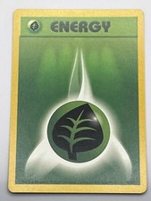 Pokemon Base Set COMMON Grass Energy 99/102 - Near Mint (NM) Condition